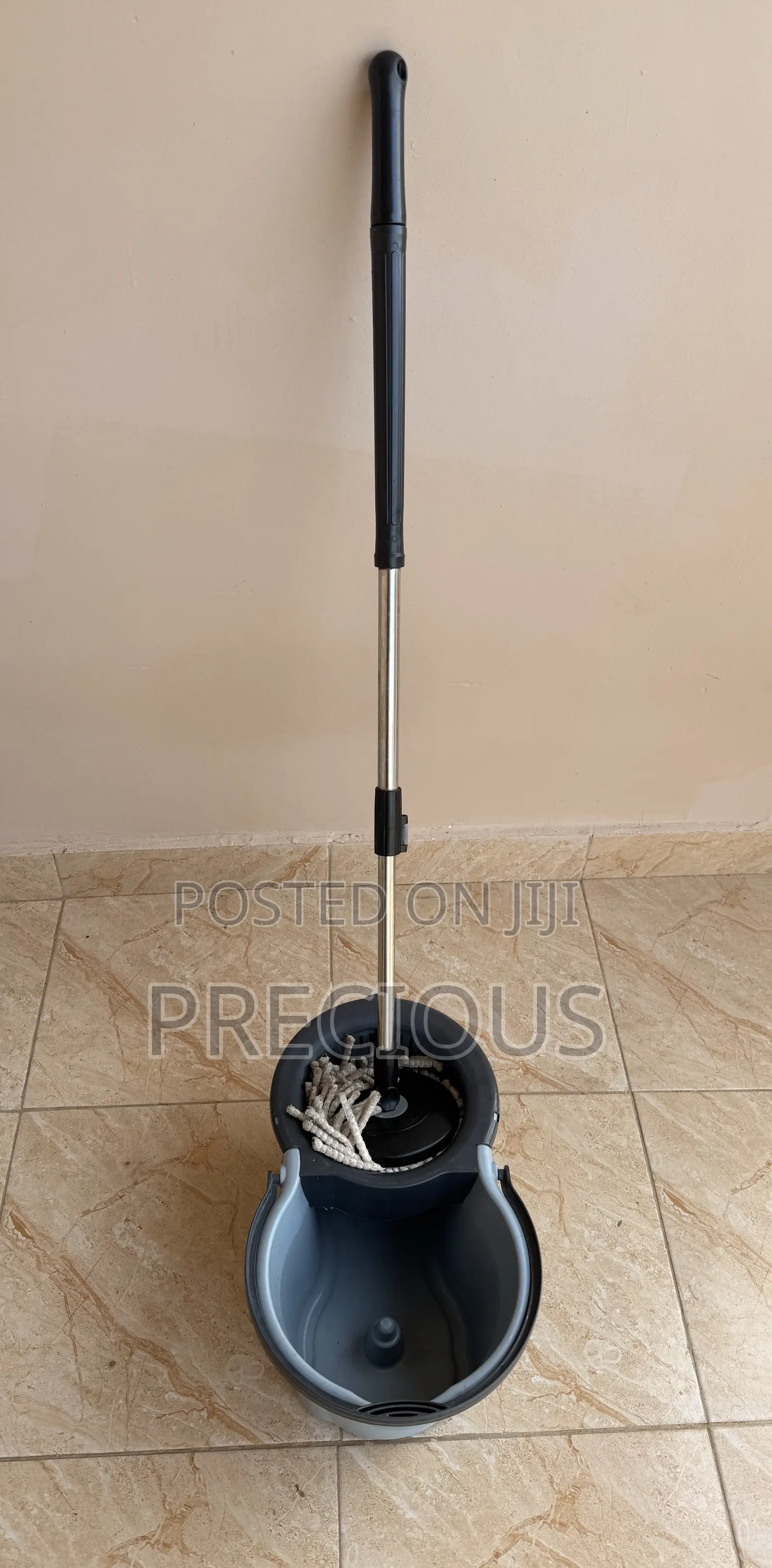 360° Spin Mop Bucket Set With Wringer