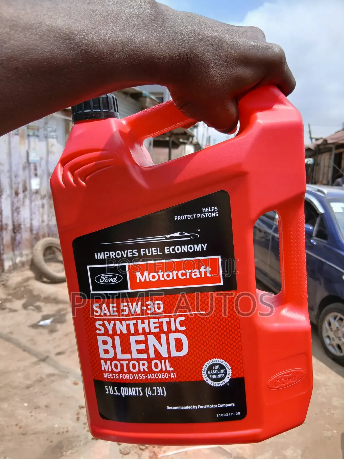 Motorcraft SAE 5w-30 Synthetic Blend Motor Oil