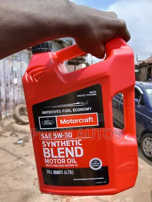 Motorcraft SAE 5w-30 Synthetic Blend Motor Oil