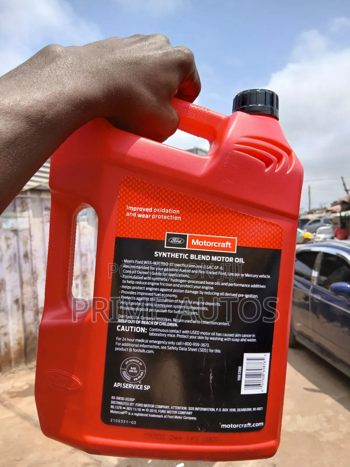 Motorcraft SAE 5w-30 Synthetic Blend Motor Oil