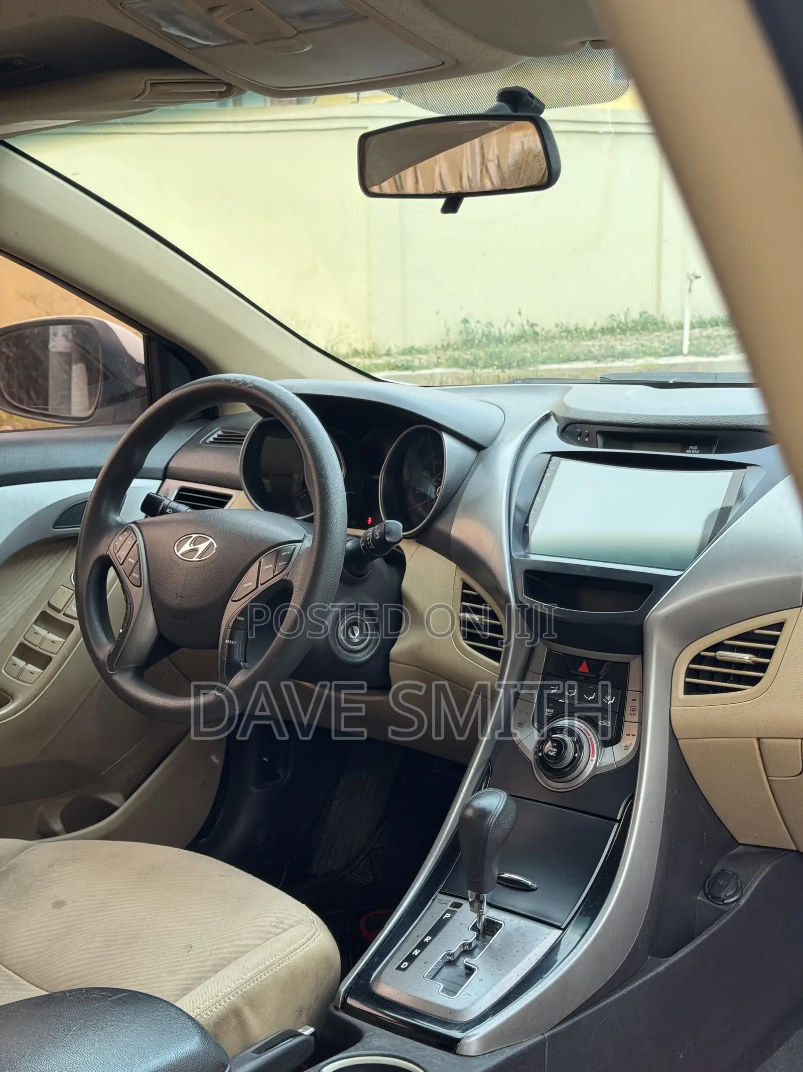 Hyundai Elantra GLS Sedan FWD (1.8L 4cyl 6A) 2013 White