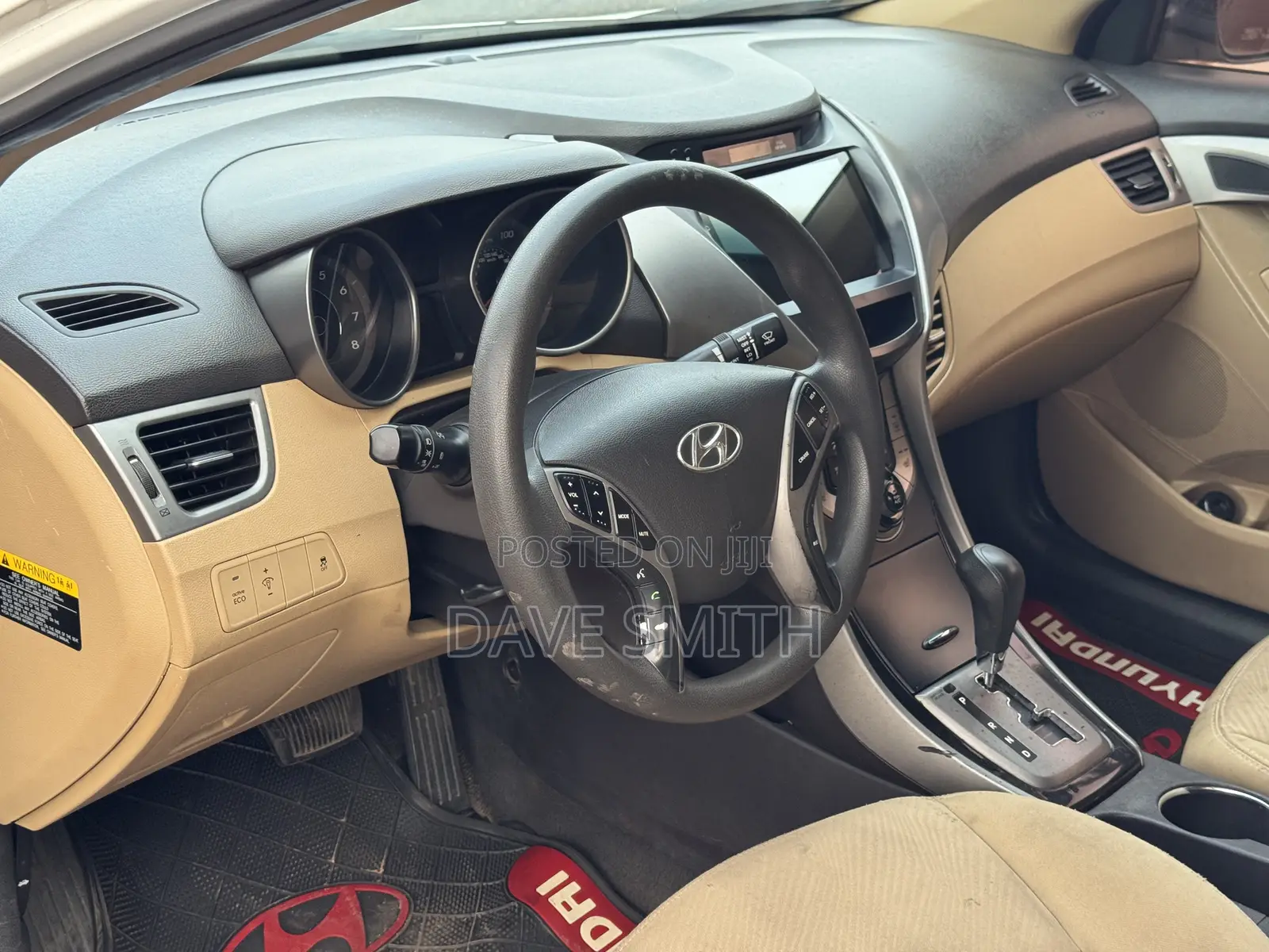 Hyundai Elantra GLS Sedan FWD (1.8L 4cyl 6A) 2013 White