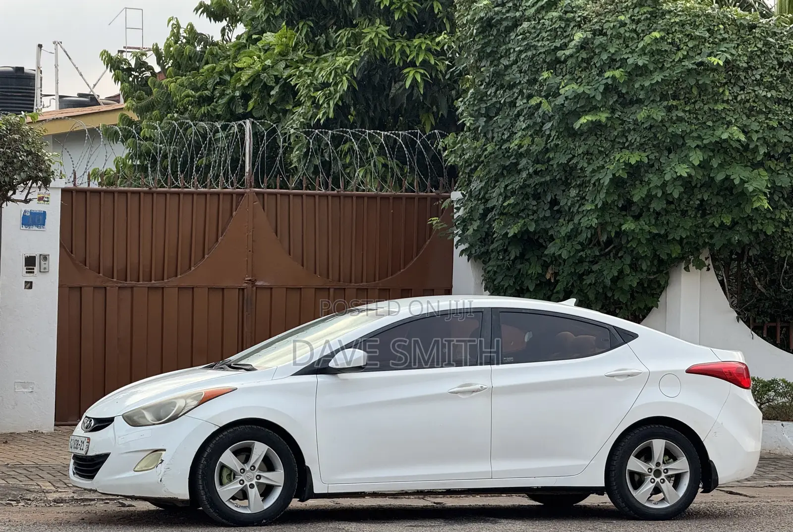 Hyundai Elantra GLS Sedan FWD (1.8L 4cyl 6A) 2013 White
