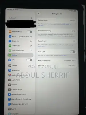 Apple iPad Air 11 (2024) 256 GB Gray