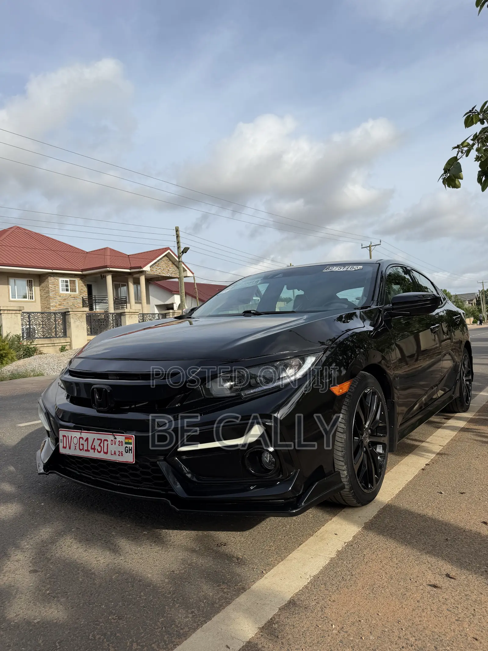 Honda Civic Sport Hatchback 2020 Black