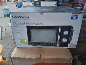 Goodmans 20L Manual Microwave - Black