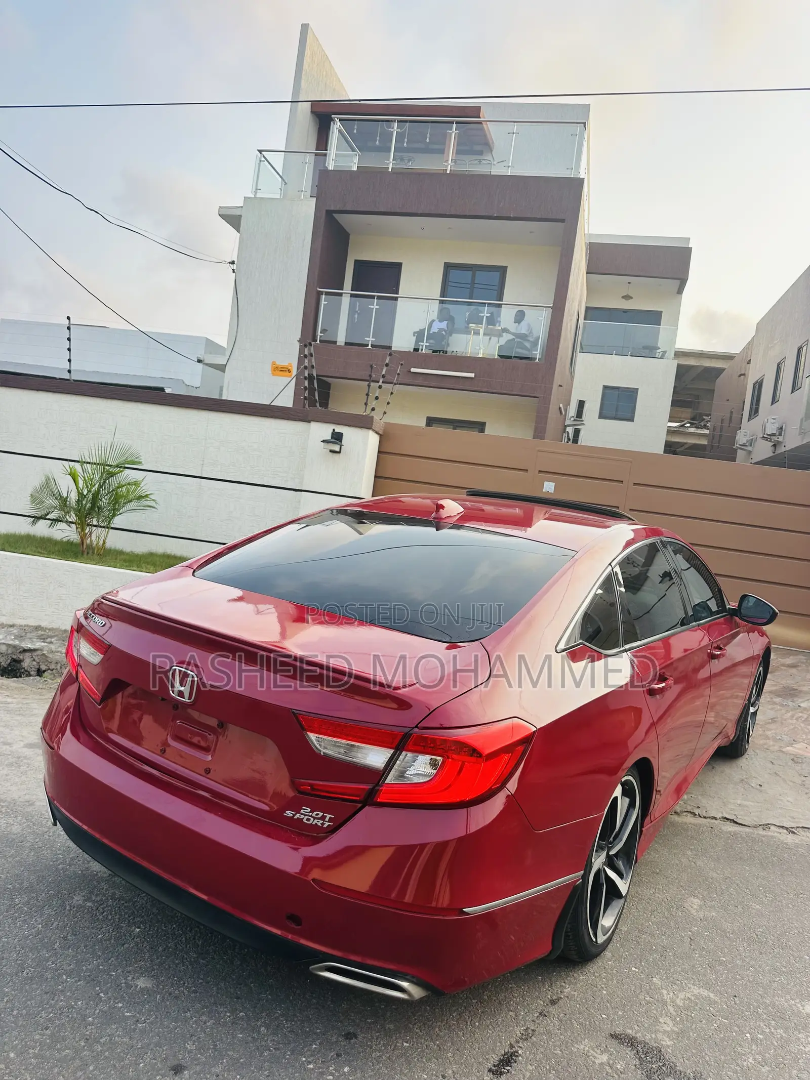 Honda Accord Sport 2.0T 2020 Red
