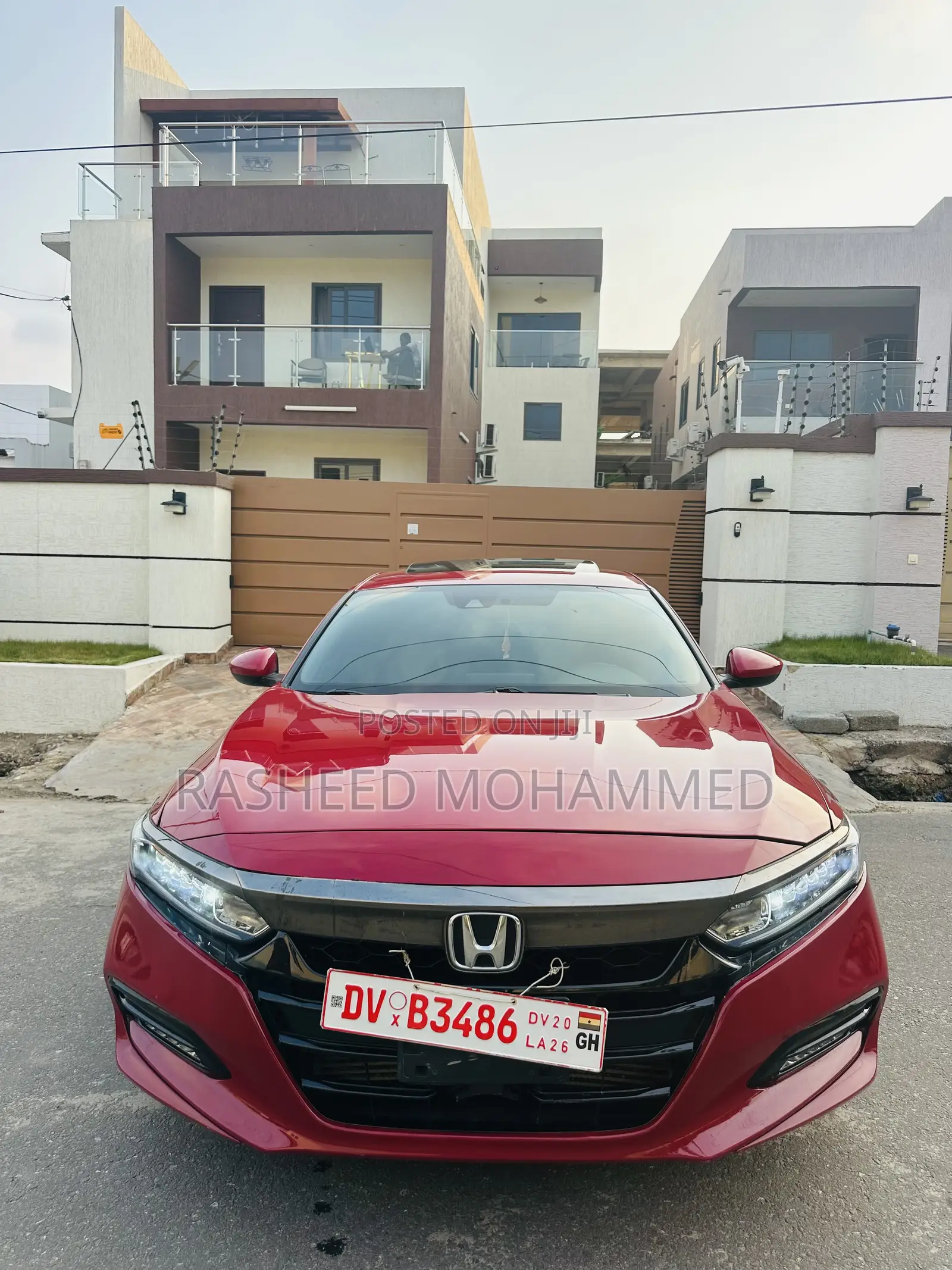 Honda Accord Sport 2.0T 2020 Red