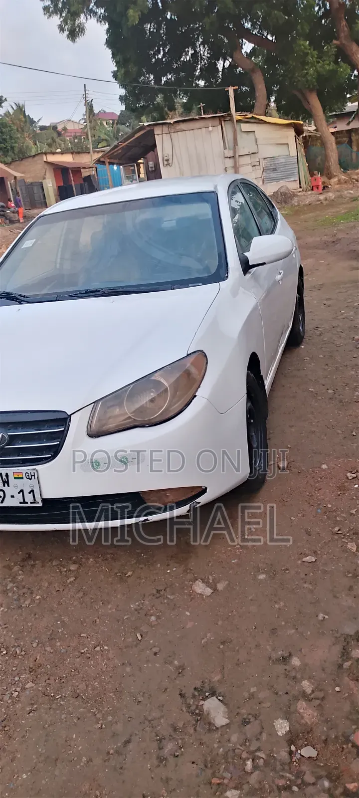 Hyundai Elantra 2010 White