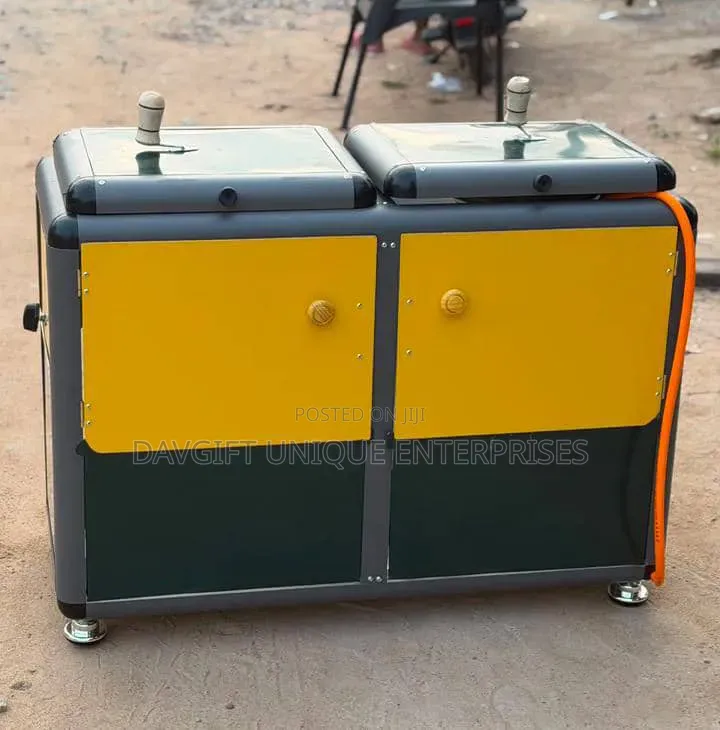 Double Gas Popcorn Machine
