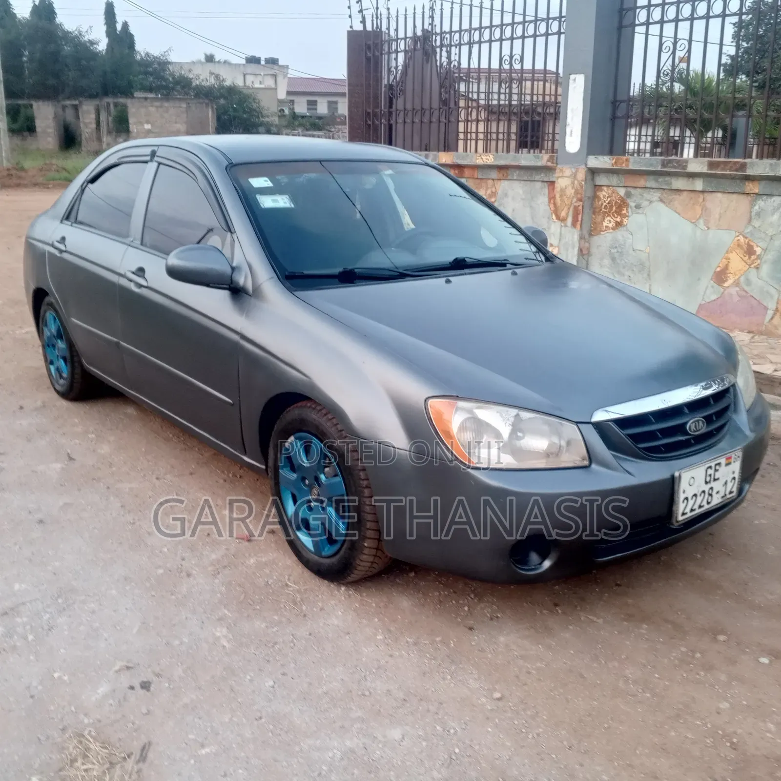 Kia Spectra 2.0 LX 2005 Gray