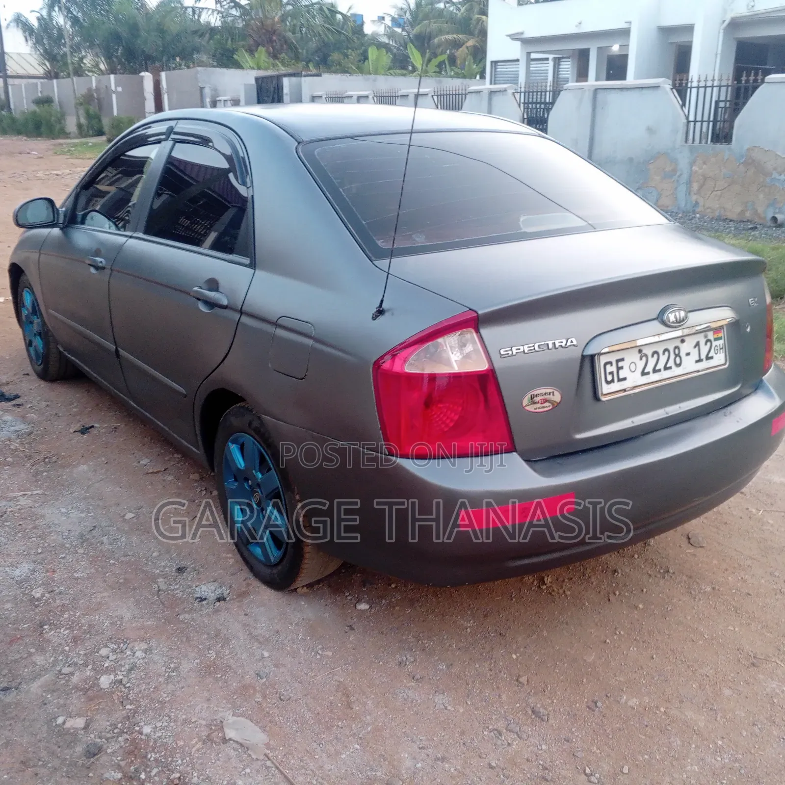 Kia Spectra 2.0 LX 2005 Gray