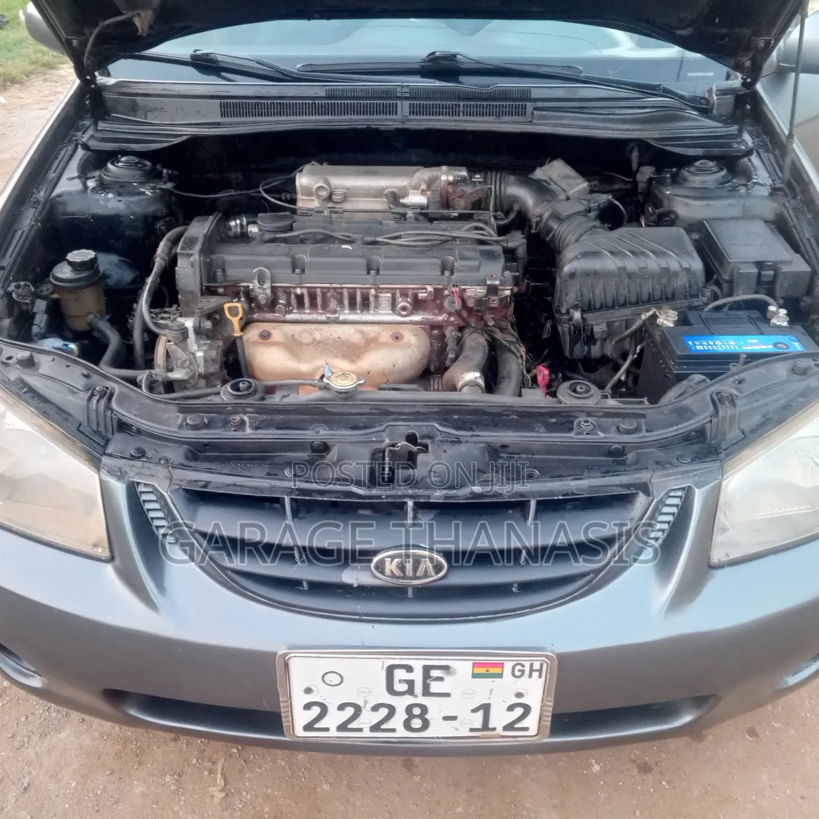 Kia Spectra 2.0 LX 2005 Gray