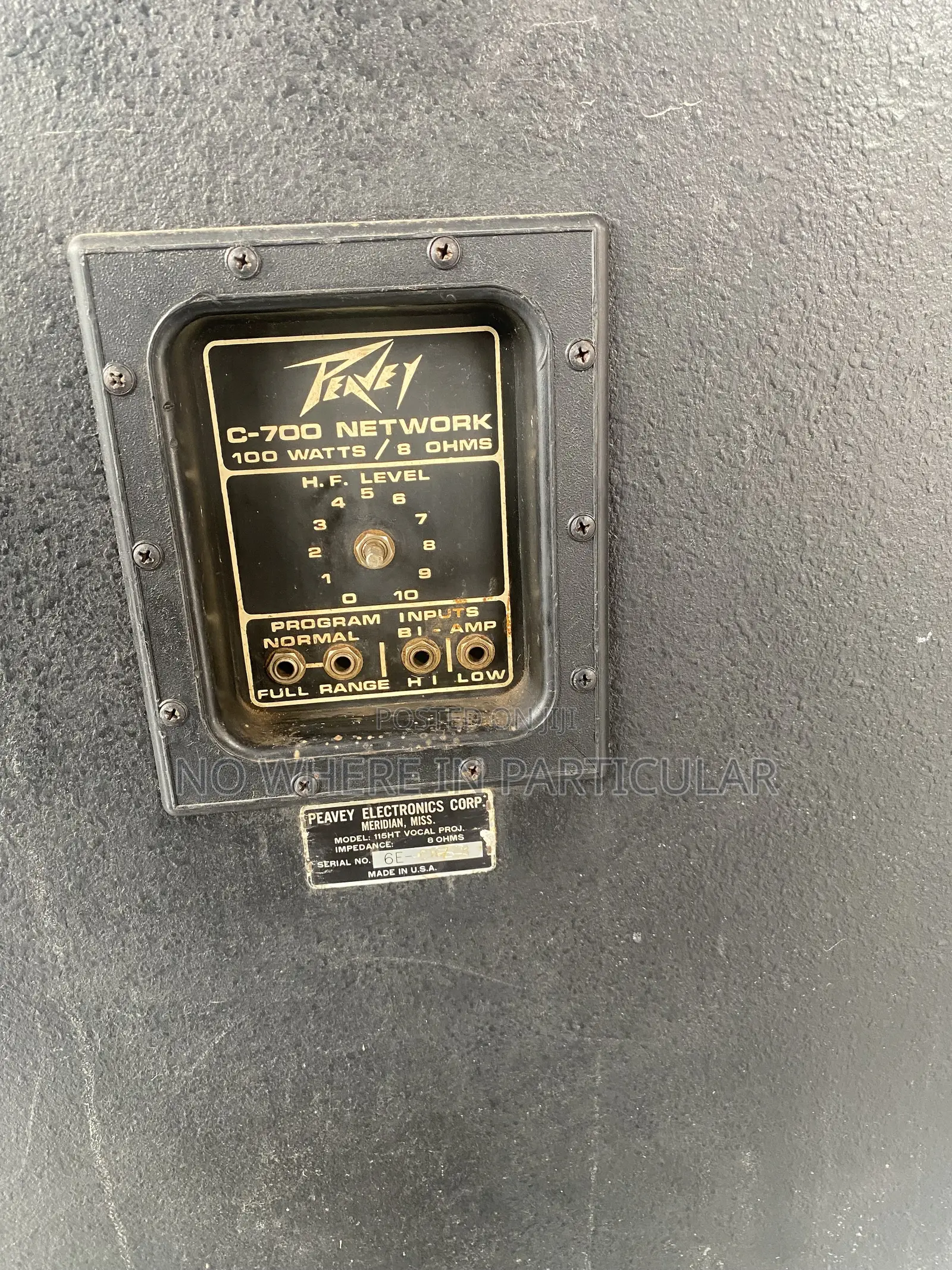 Peavey C-700 Network Professional PA Speaker – 100W 8Ω