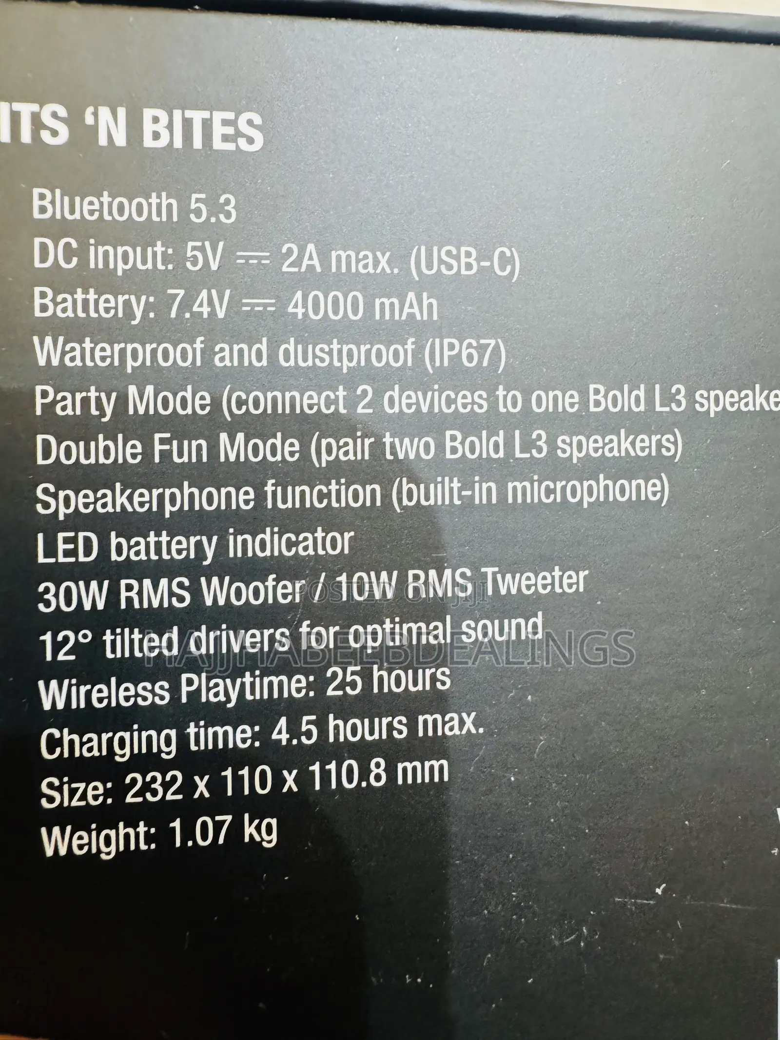 FRESH-REBEL BOLD L3 Lastest Brand New
