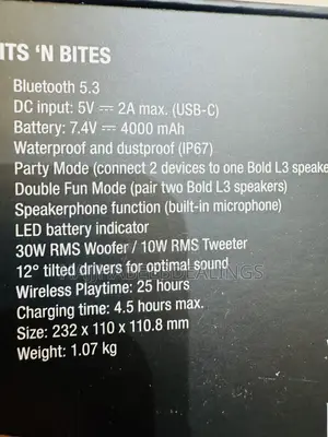 FRESH-REBEL BOLD L3 Lastest Brand New