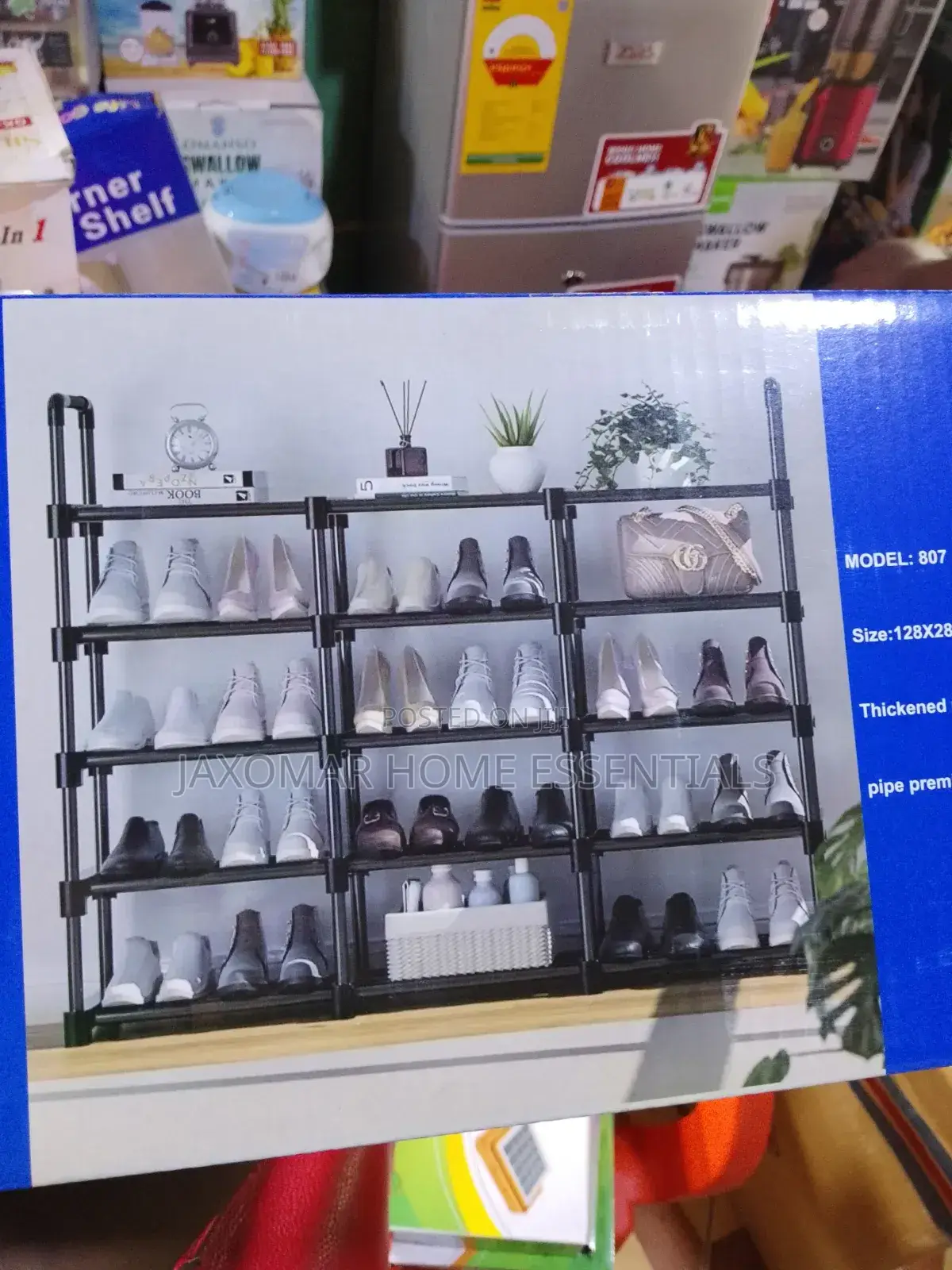 36 Pair Shoe Rack