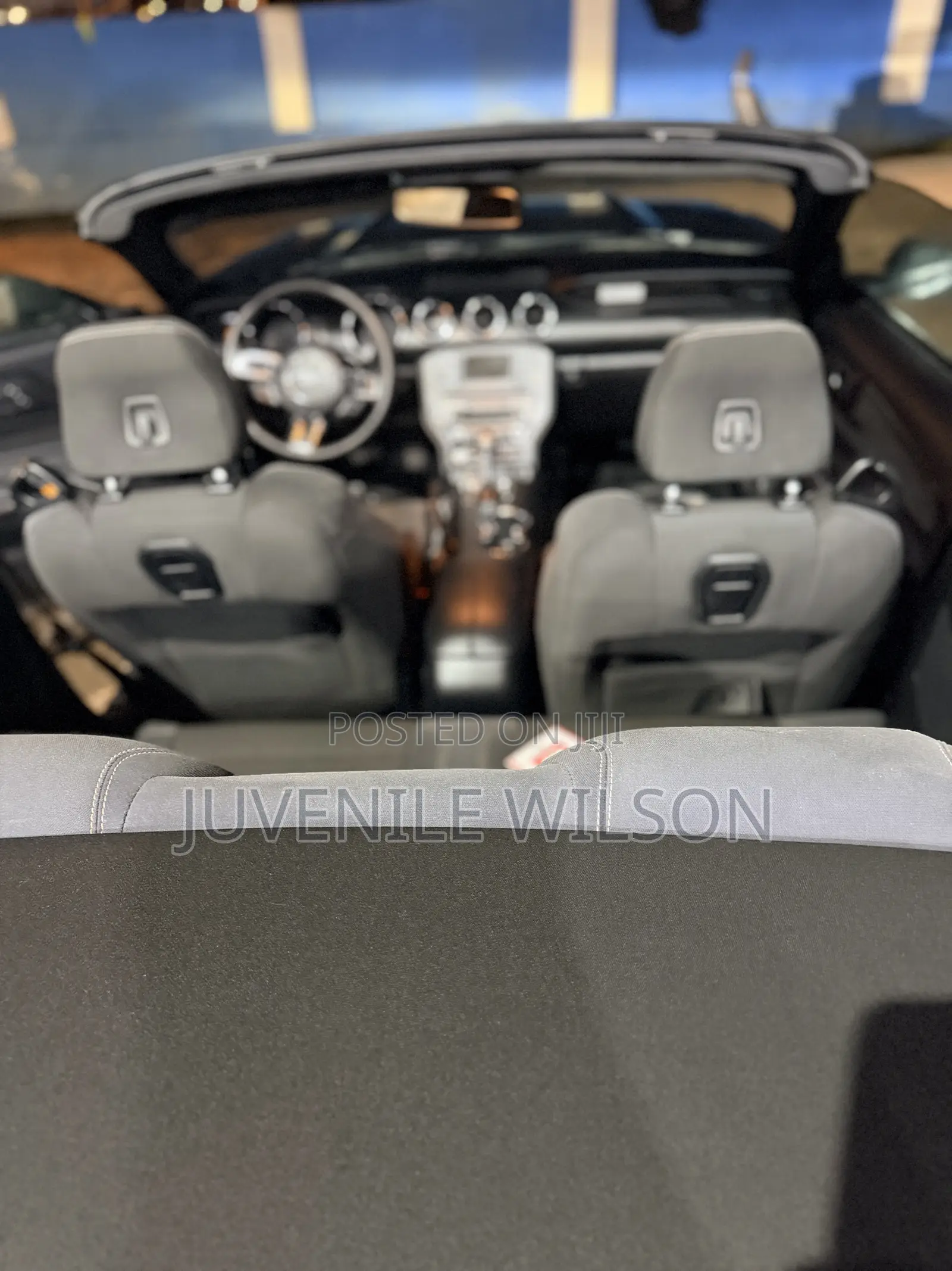 Ford Mustang V6 Convertible 2016 Gray