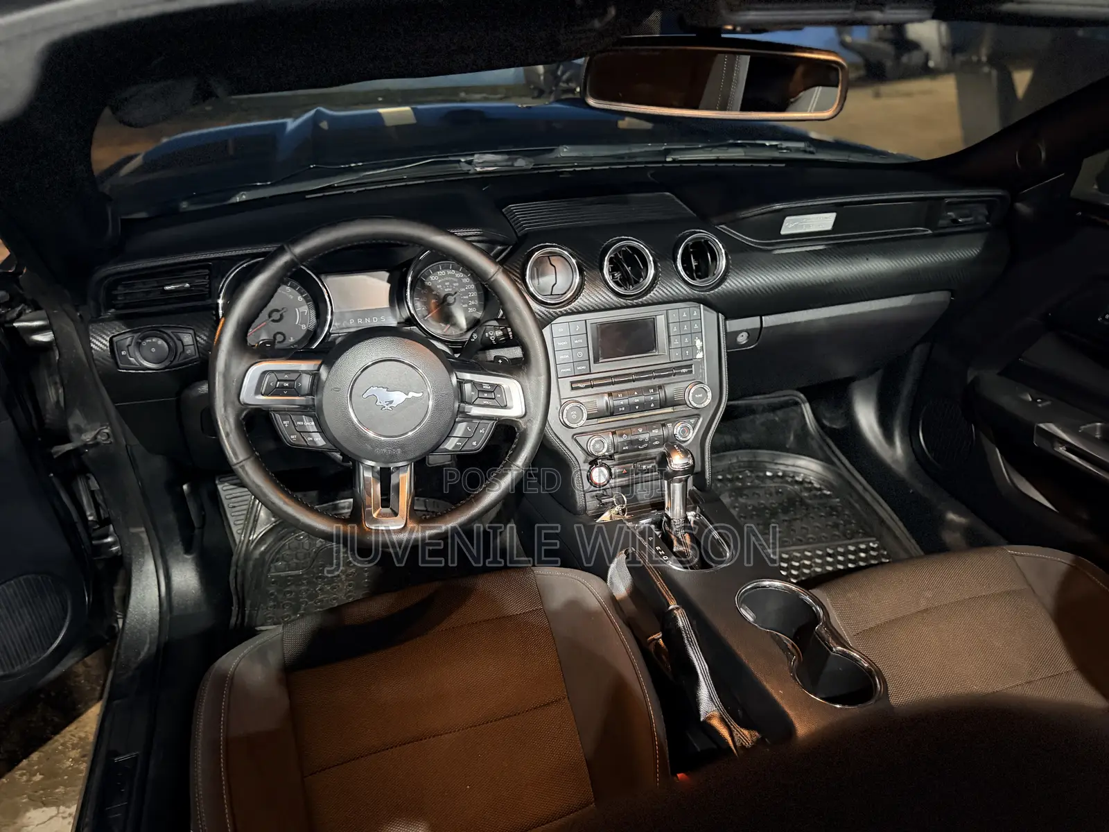Ford Mustang V6 Convertible 2016 Gray