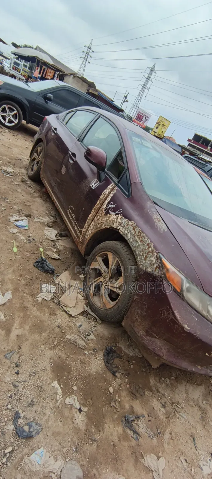 Honda Civic 2012 Burgundy