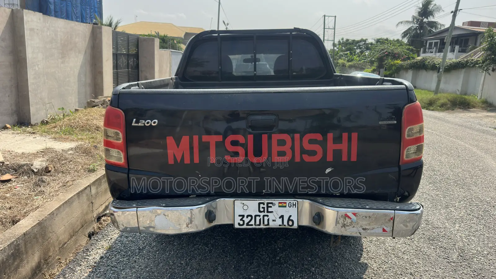 Mitsubishi L200 2016 Black