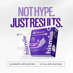 Hismile V34 Purple Teeth Whitening Stripes 14pcs/Box