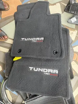 Complete Toyota Tundra D-Cab 2015-2020 Black TRD Pro Carpet Mats