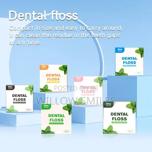 Dental Floss String Infused With Mint