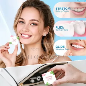 Dental Floss String Infused With Mint