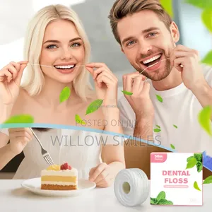 Dental Floss String Infused With Mint