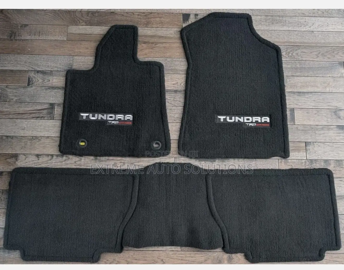 Tundra 2015-2020 Black TRD Pro Carpet Mats