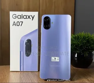 New Samsung Galaxy A07 128 GB Black
