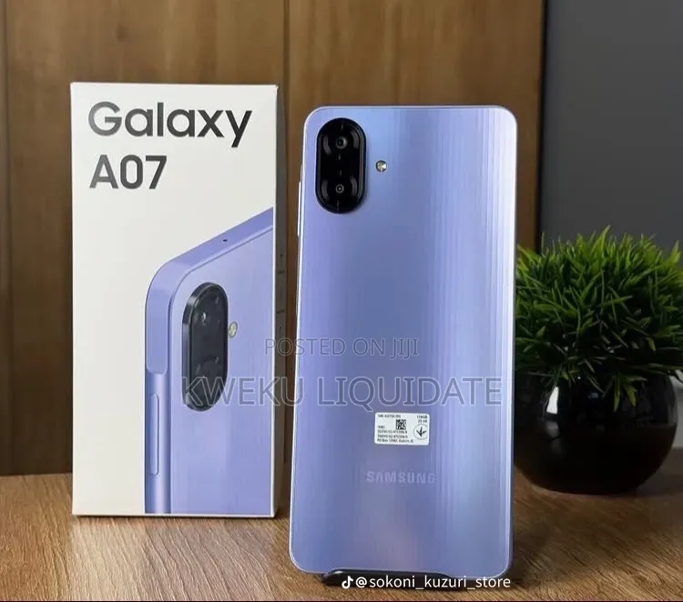 New Samsung Galaxy A07 128 GB Black