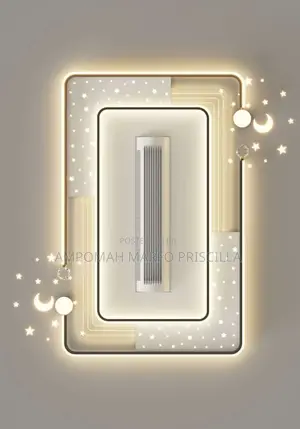 Luxury A.C Fan With Light, Voice Control Remote Control