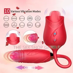 2 in 1 Rose Sucker Vibrator