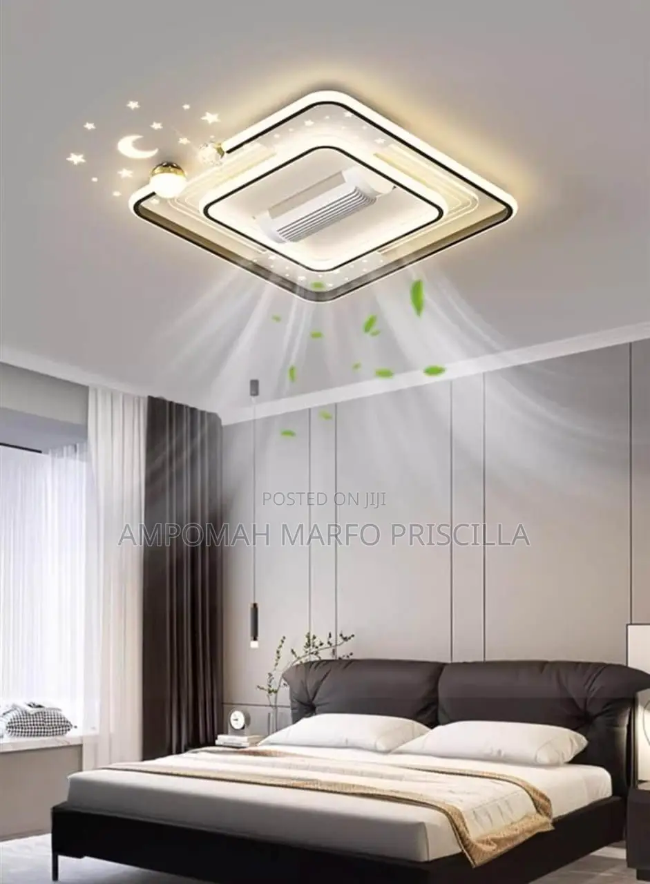 Luxurious A.C Fan Light, Bluetooth Speaker, Voice Control