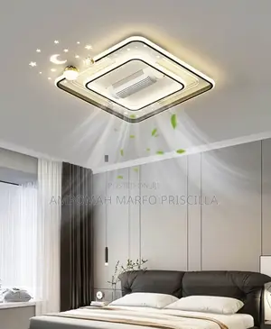 Luxurious A.C Fan Light, Bluetooth Speaker, Voice Control