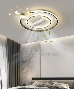 Luxurious A.C Fan Light, Bluetooth Speaker, Voice Control