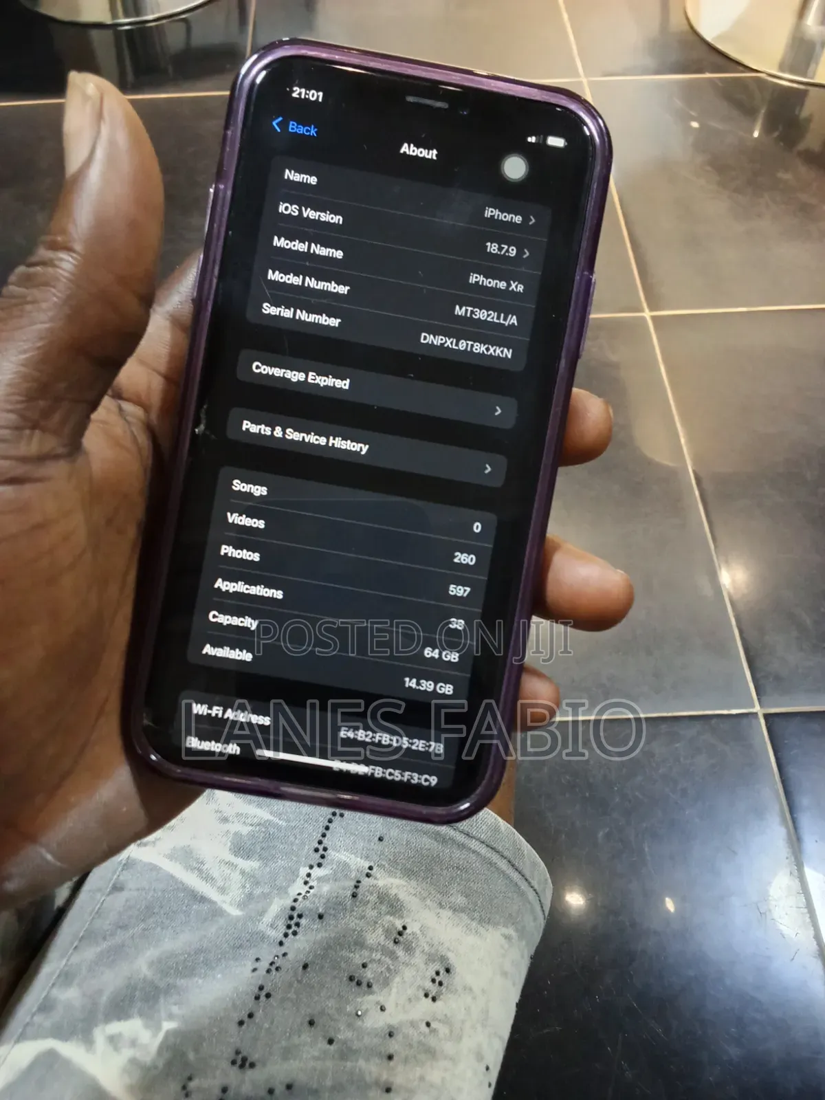Apple iPhone XR 64 GB Black