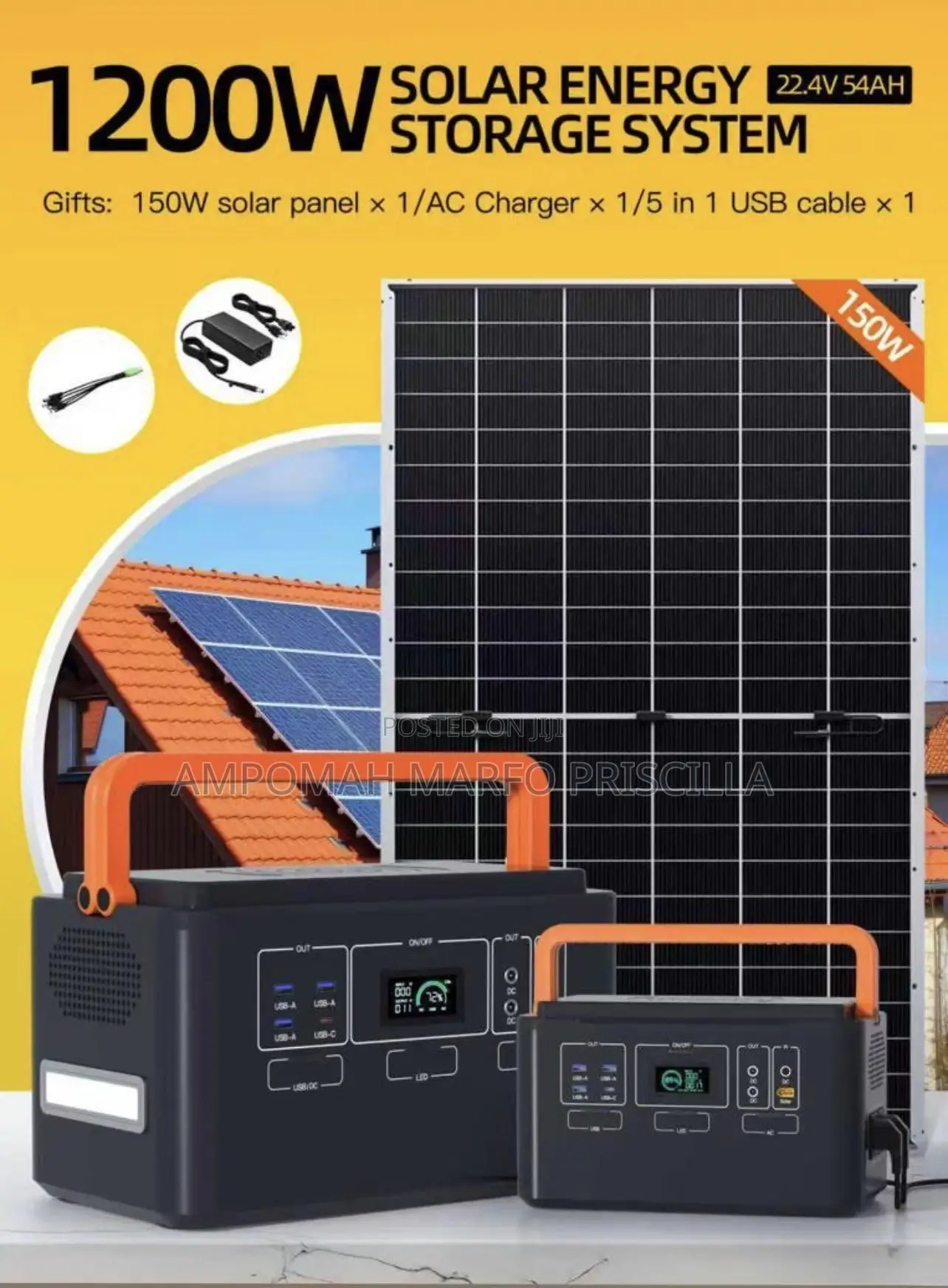 Portable Power Storage 1200w