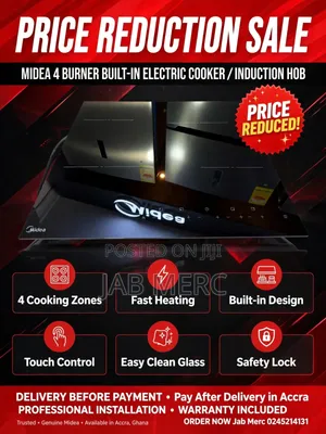 Electric Stove Cooker Hob 4 Burners Built in Integrated New