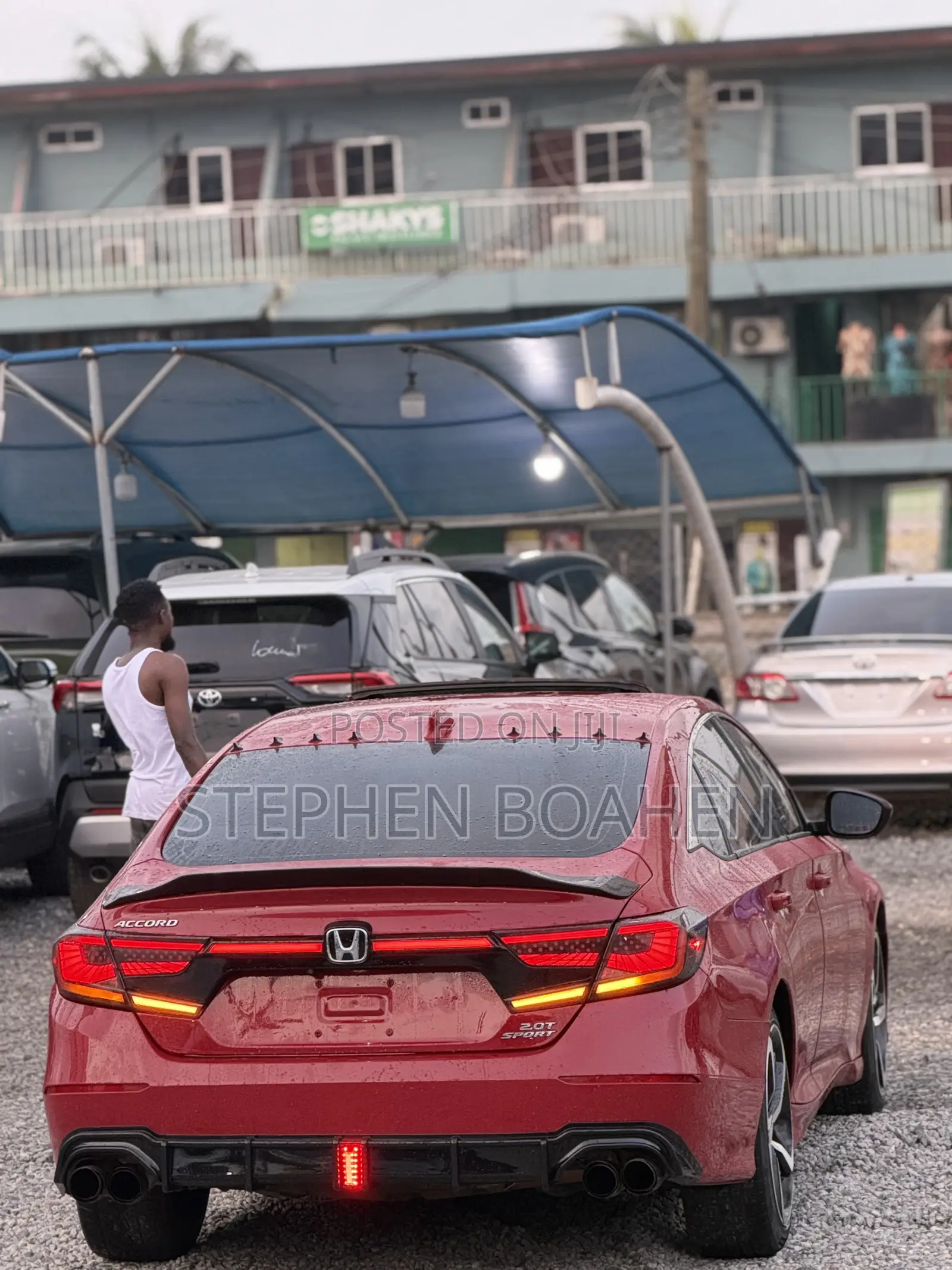 Honda Accord Sport 2.0T 2021 Red