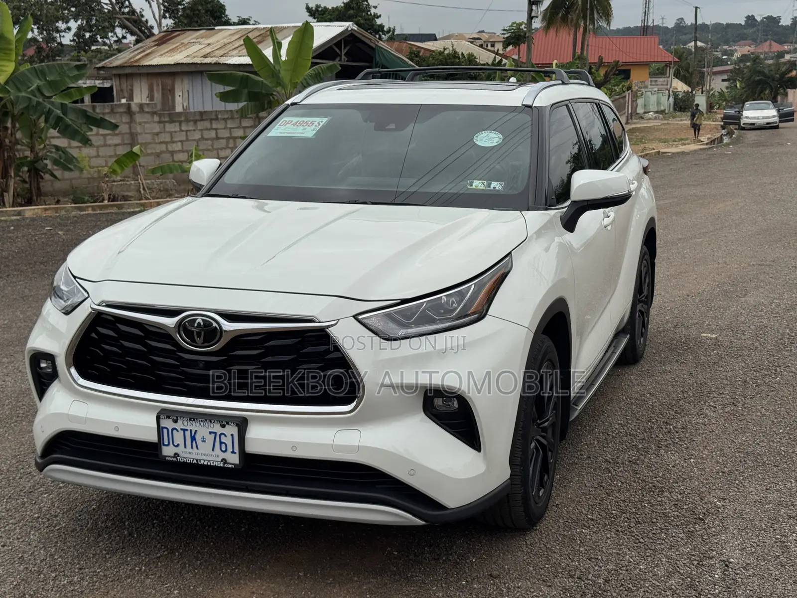 Toyota Highlander Platinum 2022 White