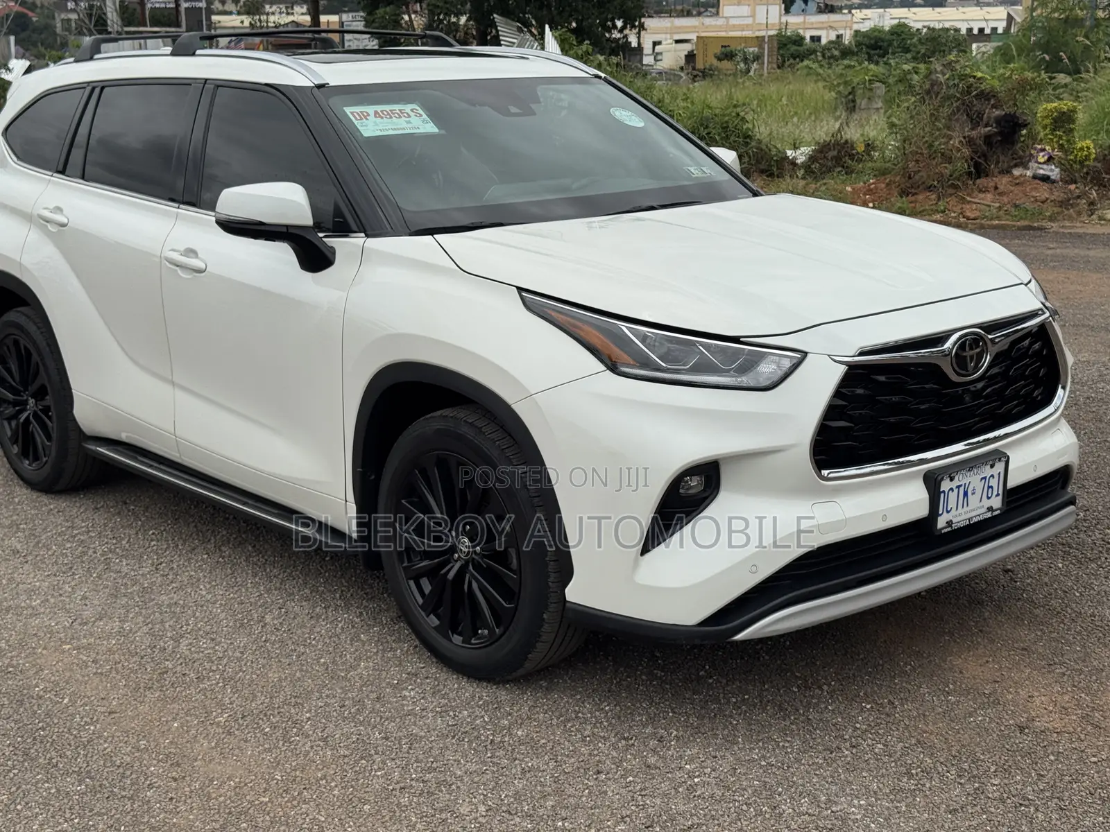 Toyota Highlander Platinum 2022 White
