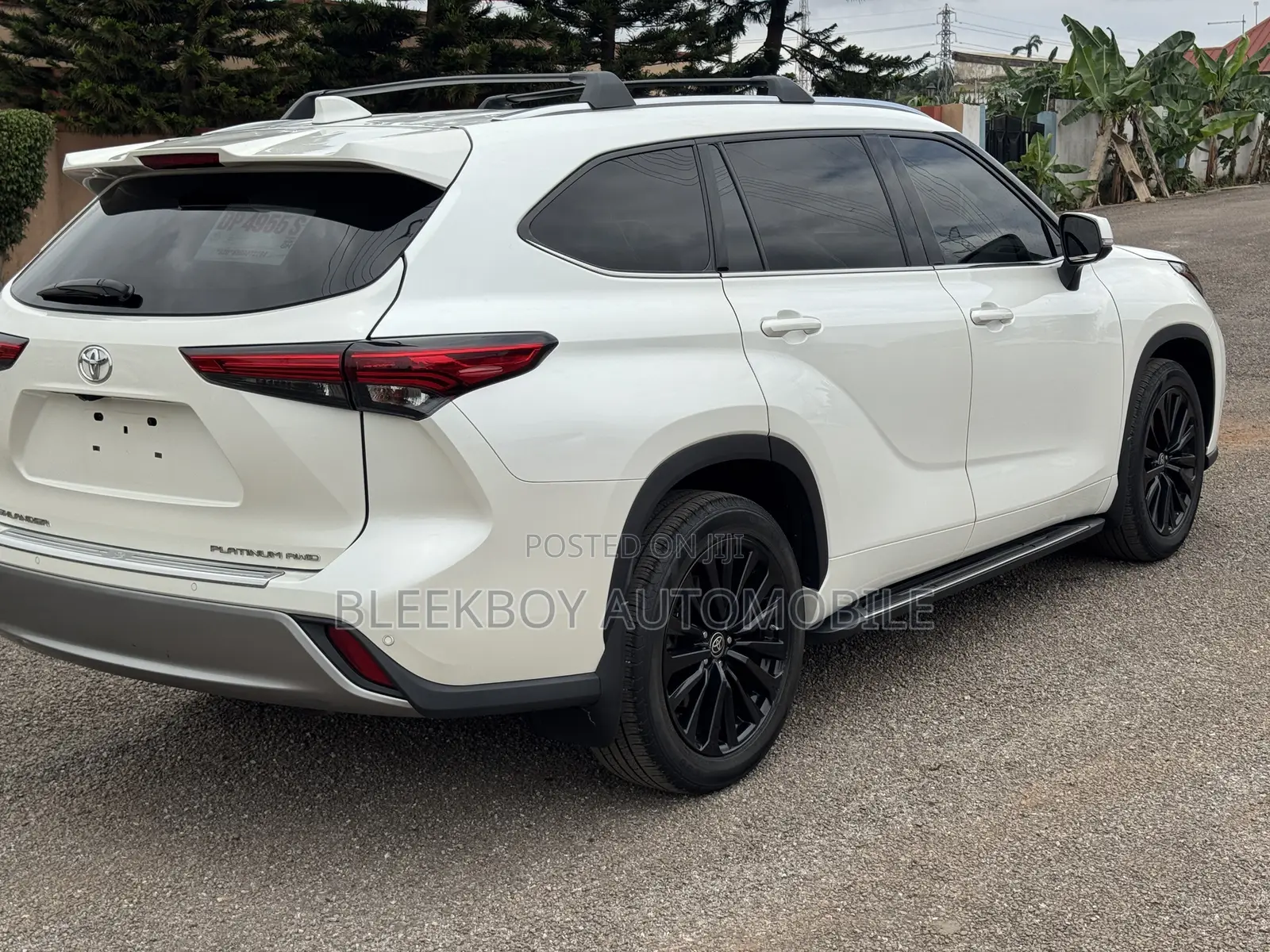 Toyota Highlander Platinum 2022 White