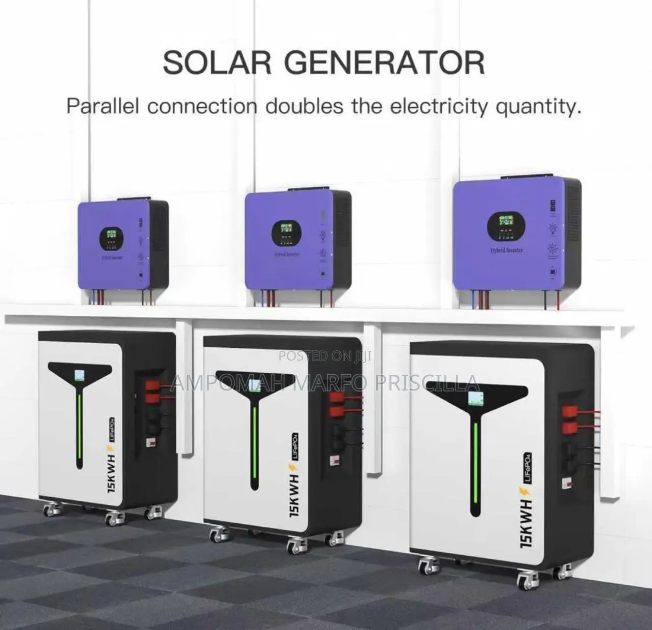 Portable Power Storage 15kwh