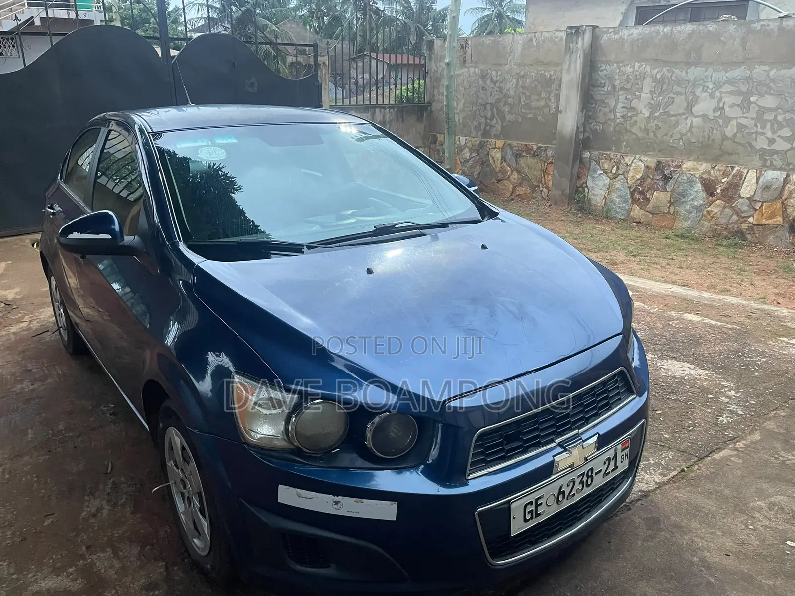 Chevrolet Sonic LT 2013 Blue