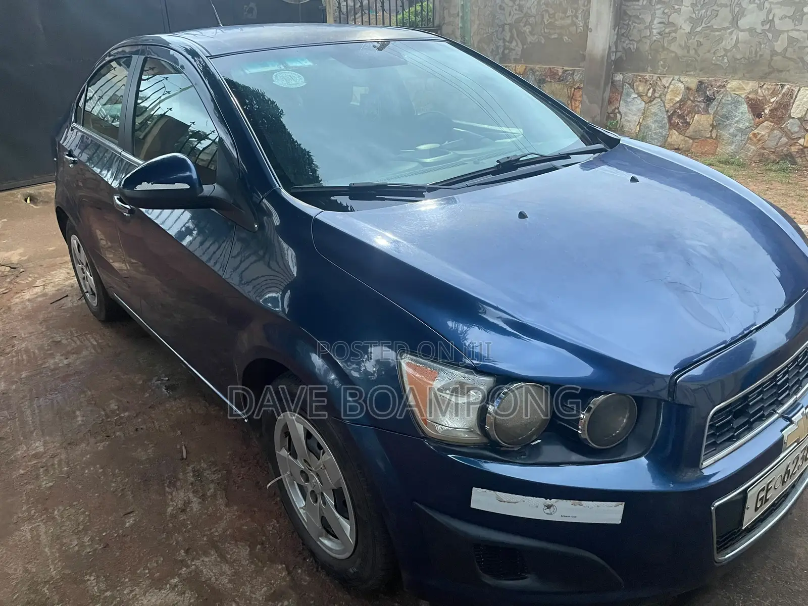 Chevrolet Sonic LT 2013 Blue