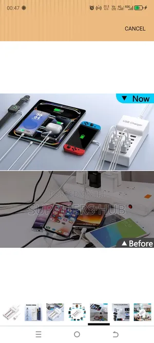 12port 50watts USB Charging Station