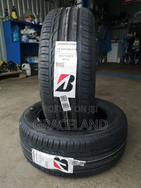 This Is Original 2in1 Set of Bridgestone Tires 205/55/R16 9W XL